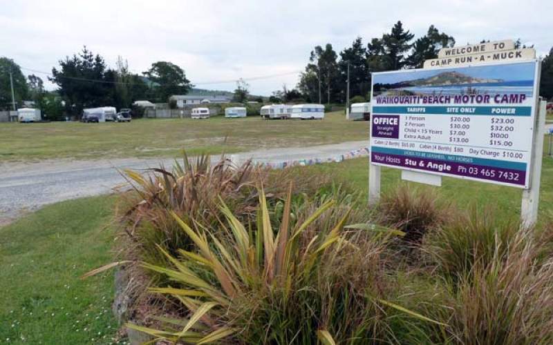 Waikouaiti Beach Motor Camp Full Service Camp New Zealand